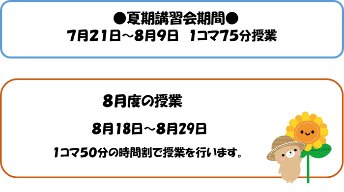 講習会期間2025